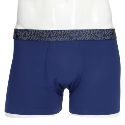 Emporio Armani ESSENTIAL MICROFIBER Men's Boxer Briefs, Front Closure, EU Size, Size L (EU Size), 54097197, Red