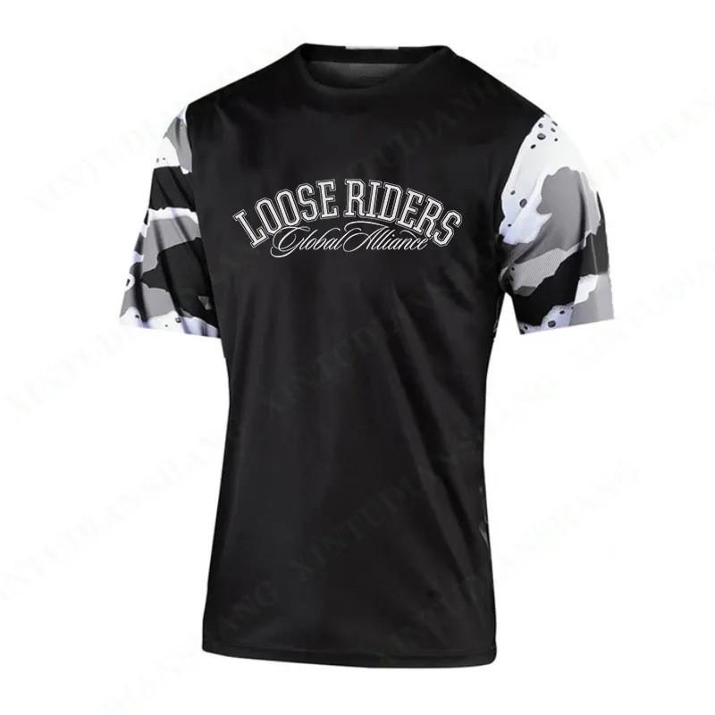 Unisex Quick-Dry Breathable Off-Road Motorcycle Riding Jersey Long Sleeve Mountain Biking Hiking Fishing