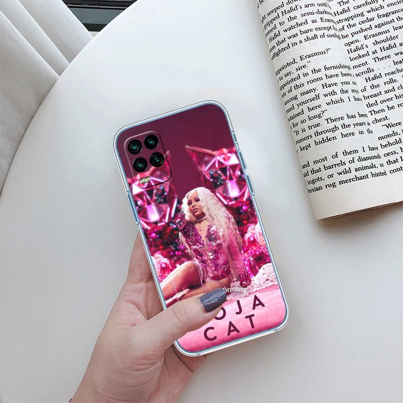 Doja Cat Transparent Phone Case for Samsung Galaxy A04 A04S A14 A23 A34 A54 M23 M33 M52 M53