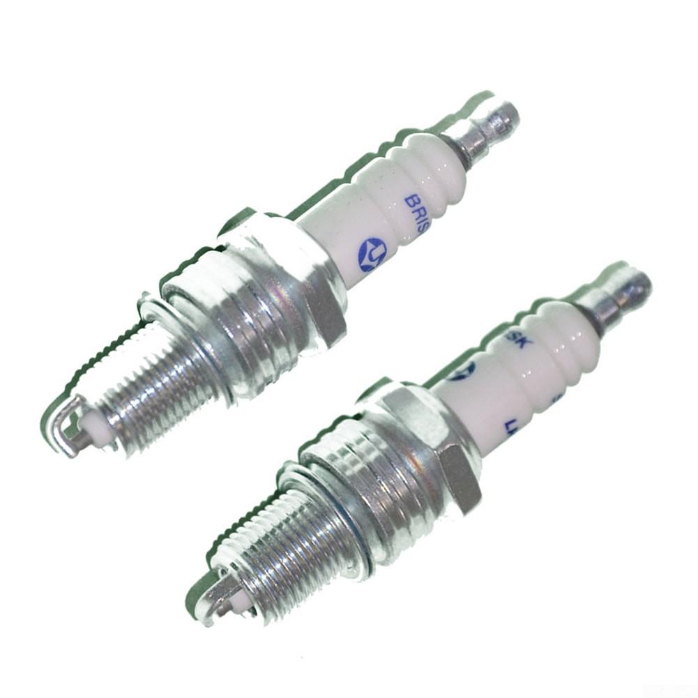 2pcs Spark Plug Brushcutter Parts Durable For Fuxtec