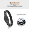 Herren 4-in-1 Magnetisches Titan- & Edelstahl Germanium Energiearmband