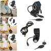 Lock Handlebar Control Digital Display Power Switch Ignition Plug Waterproof Sturdy PP Material