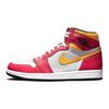 Air Jordan 1 Retro High OG Light Fusion Rot Unisex Sneakers Weiß Laser-Orange Schwarz 555088-603