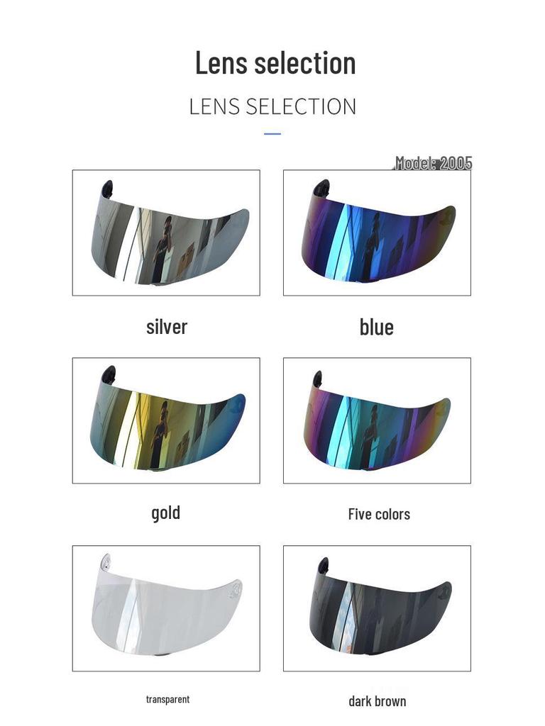 Anluoer REVO Sun Visor for K1/K3SV/K5 Motorcycle Helmets