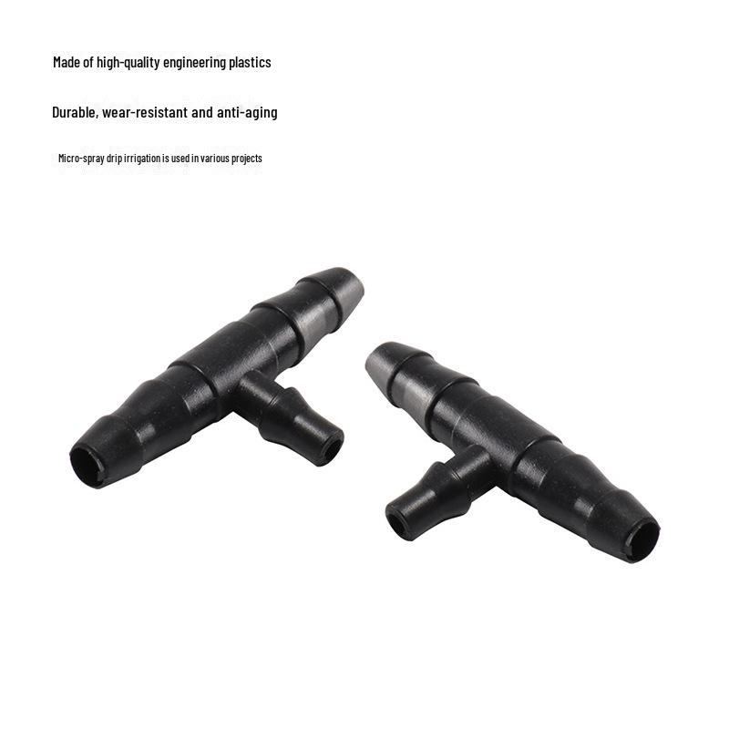 4mm To 3mm Reducing Tee Micro-Spray Water Pipe Connector for Drip Irrigation