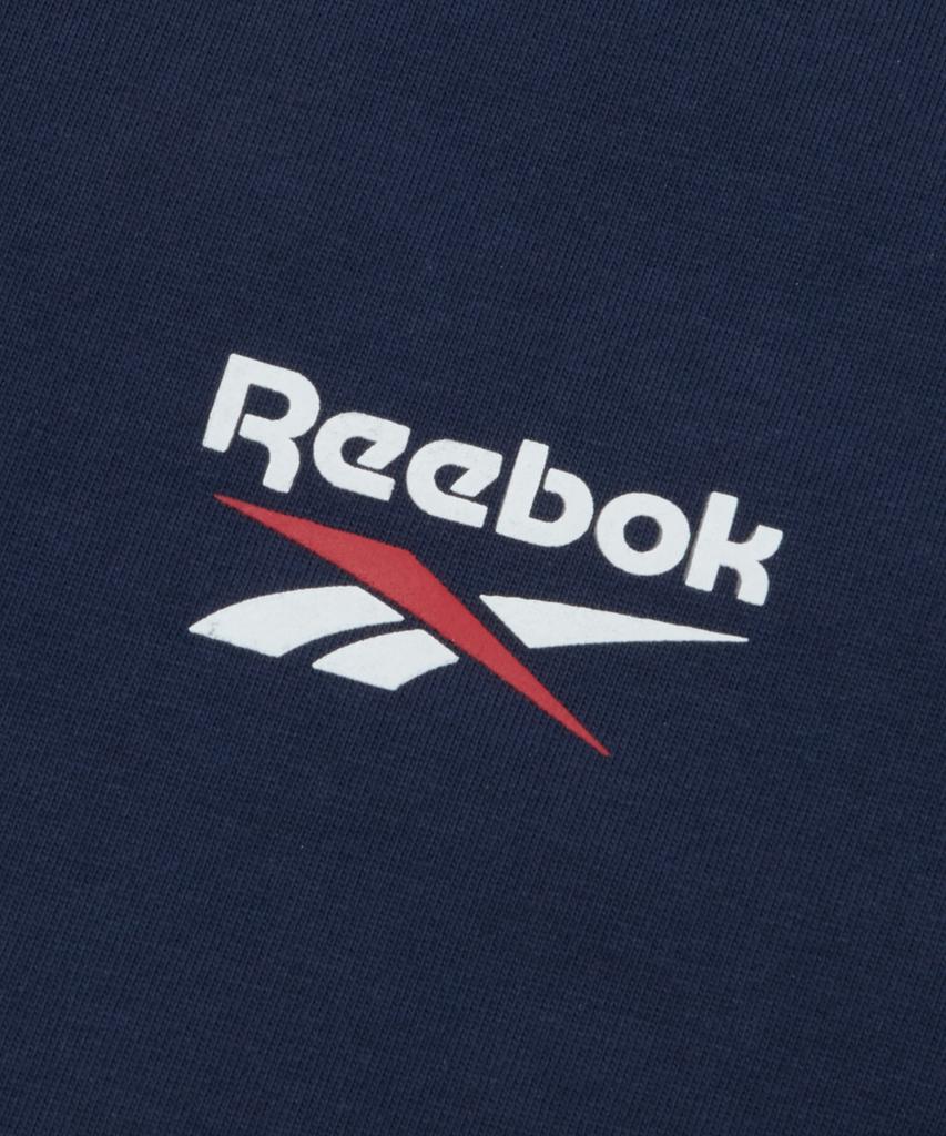 Reebok Multi-Logo Oversized Short Sleeve T-Shirt - Navy