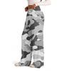 Women's Trendy Camouflage Straight-Leg Pants - Casual & Versatile American Style