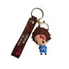 Anime Demon Slayer Key Ring Kimetsu No Yaiba Model Kamado Tanjirou Key Chain Car Keyring Schoolbag Pendant Presents