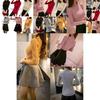 Elegant Women's Long Sleeve Knitted Sweater Turtleneck Jumper Slim Fit Pullover