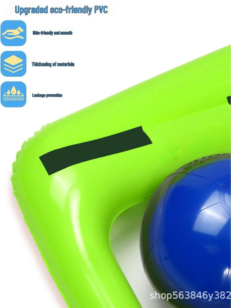 Tic-Tac-Toe Inflatable Children's Water Toy - Interactive PVC Pool Game