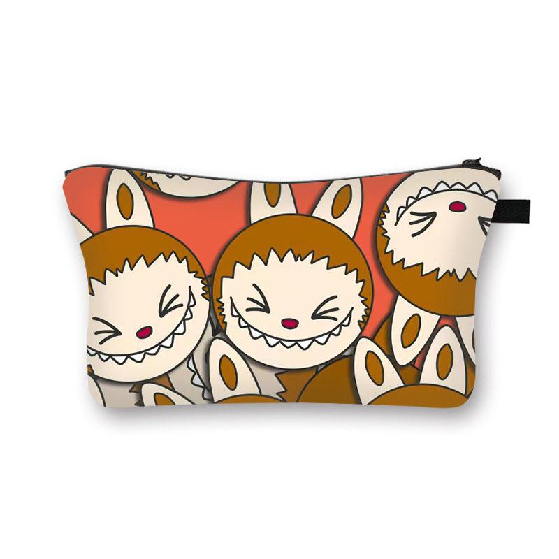 Cosmetic Bag for Girls, Large Capacity, Cute Storage, Toilet Bag, Portable Clutch Bag.