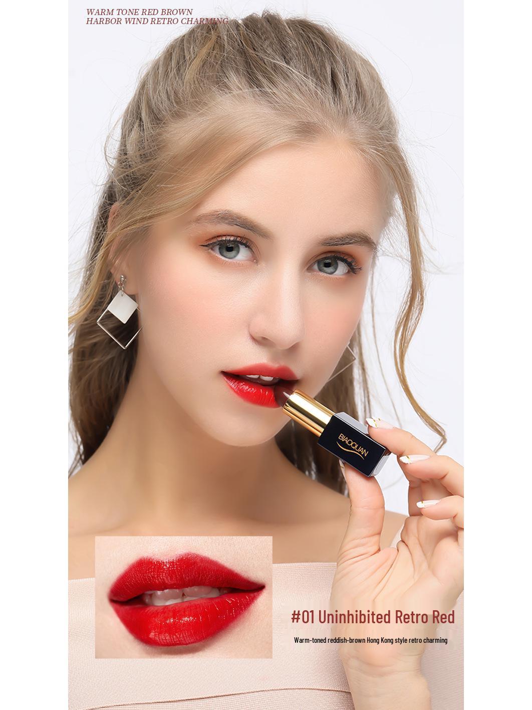 

Bioquan Black Magic Стійка зволожуюча помада - Не липка та не розмазується