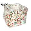 Christmas Stocking Stuffers Stress Cube Fidget Toy, Transparent Squeeze Toy with Glitter, Relaxation Hand Ball Sensory for Anxiety Relief &