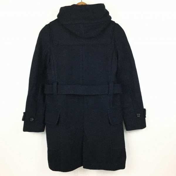 NANO UNIVERSE Wool Duffle Coat [36/Women’s S/Black](USED)