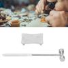 Silvery Steel Hammer All steel DIY Hammer Tool Multi-Functional Stamping Hammer  DIY Projects