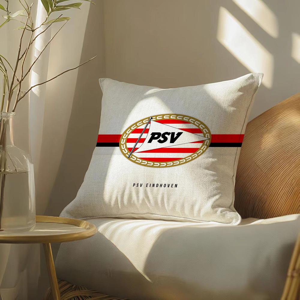Psve-Eindhoven Kussensloop Kussensloop, Dubbelzijdig Bedrukt, Bankkussen, Slaapkamer Hoofdeinde Short plush 65*65(CM)-1Pcs