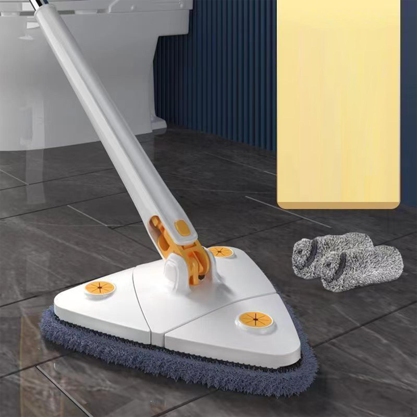 

Треугольная швабра Deluxe для глубокой уборки пола белый