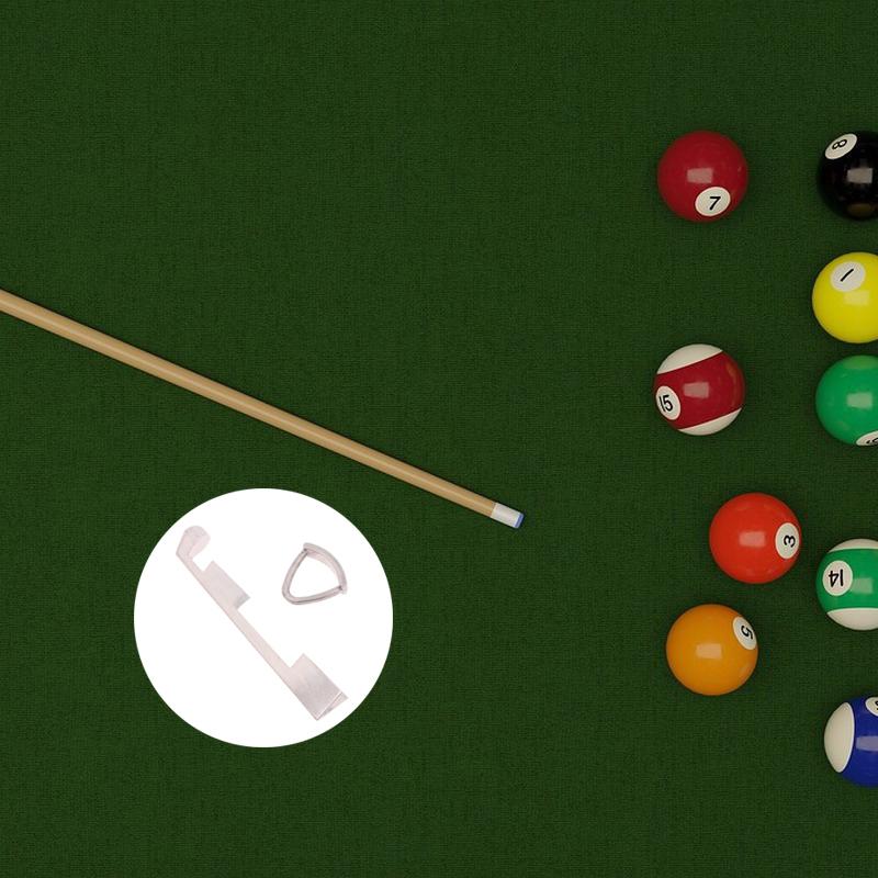 1Pc Aluminum Alloy Pool Cue Tip Clamp Replacement Repair Tools Billiard Cue End Fixer Useful Fastener Billiard Stick Clamps