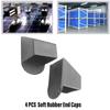 Hochwertige Kunststoff-Fußkappen für Sportgeräte und medizinische Möbel Halten Ihre Böden kratzfrei Set mit 4 Stück