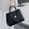 2026 new Vend-ome first-layer cowhide tote bag elegant premium women's handbag large-capacity commuter bag