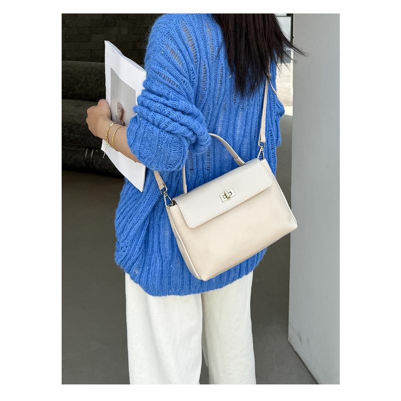 Echte Leder-Schultertasche für Damen, Weiche Rindsleder-Crossbody-Tasche, Vintage-Briefumschlag-Clutch, Retro-Handtasche, Mehrfarbig erhältlich