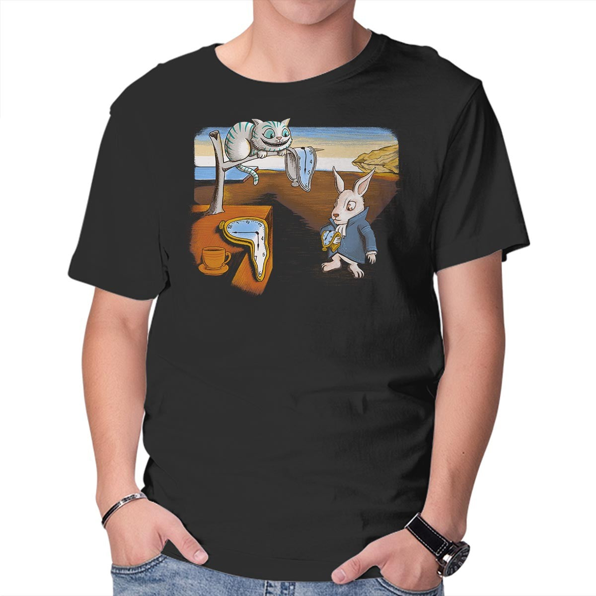 Unisex Crew Neck T-Shirt A Matter of Time Graphic Short Sleeve Casual Tee XXXXL