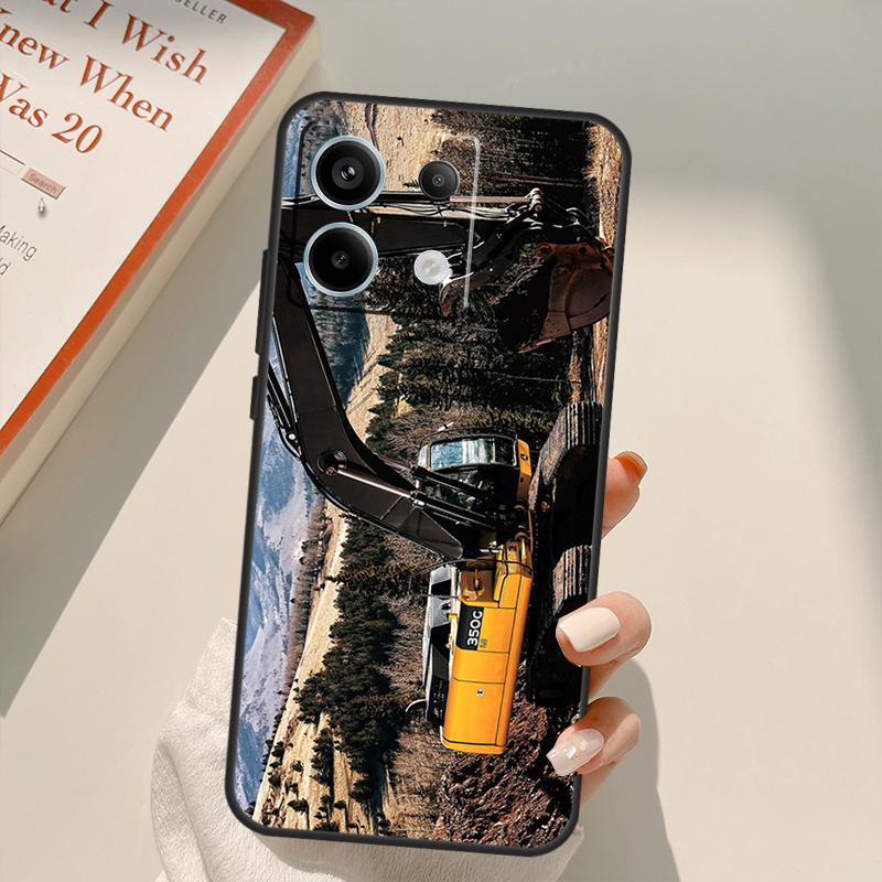 

Excavator Funda For Xiaomi Redmi Note 14 10 11 12 13 15 Pro Plus Case For Redmi 15 14C 10C 12C 13C 15C Redmi Note 13 4G