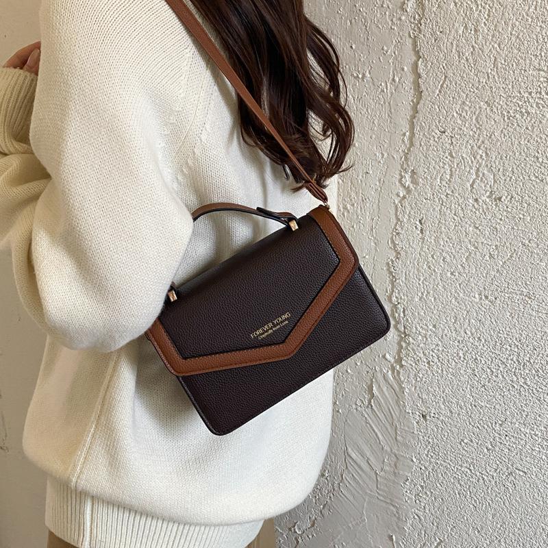 Small Niche Square Bag with Fashionable Large Capacity and Elegant Shoulder Strap Crossbody Bag