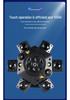 Vajra Laser Beam Light: HD Lens Colorful Six-Armed Light Bar for KTV Atmosphere