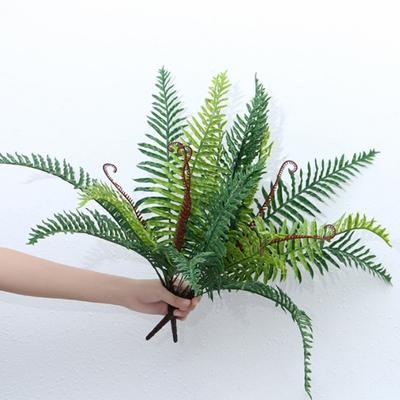 Beautiful Faux Plant Leaves Clear Texture 3 Styles Create Atmosphere