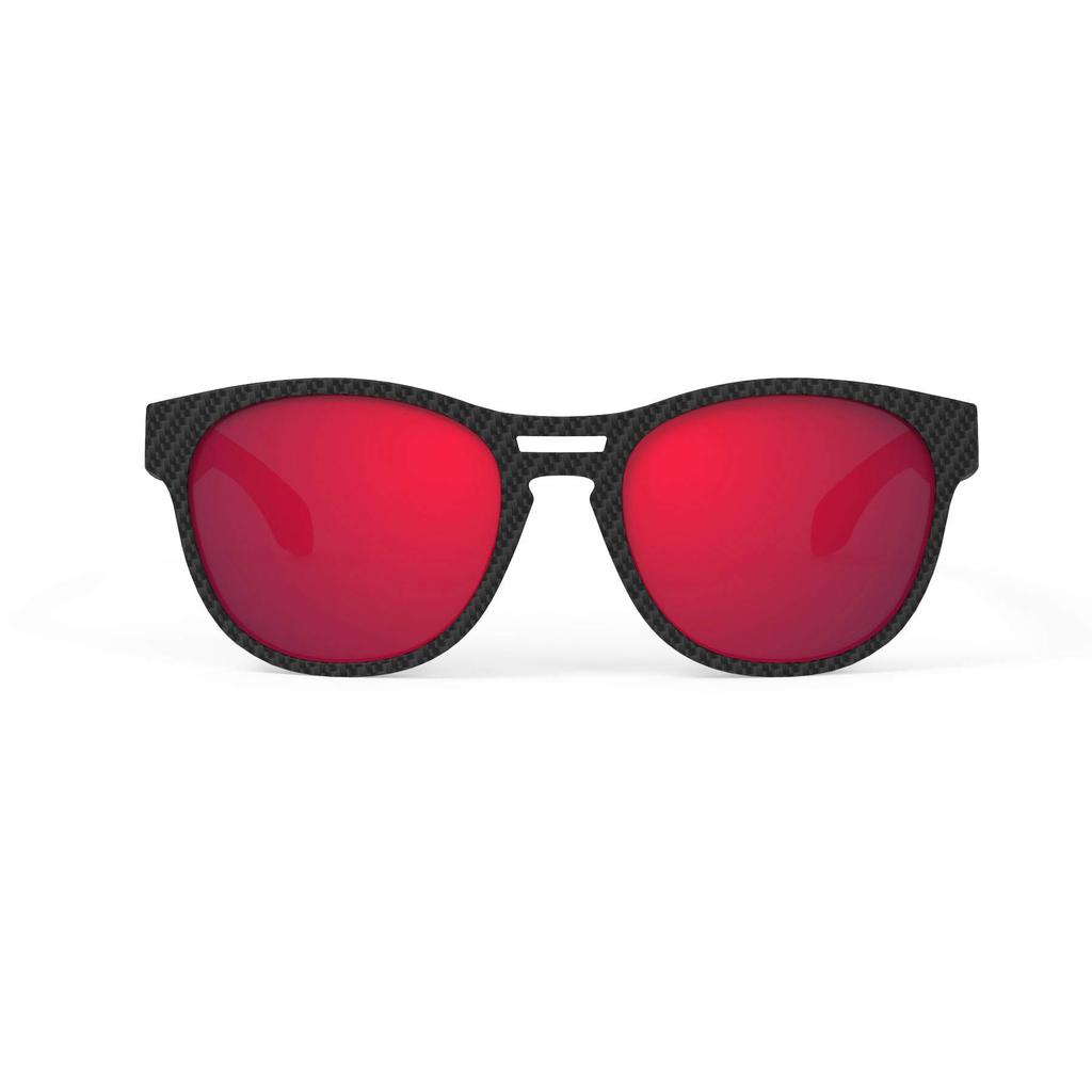 RUDY PROJECT Sunglasses Spinair 56 Carbonium Frame Polar 3FX HDR Multi Laser Red Lens SP566219-0000
