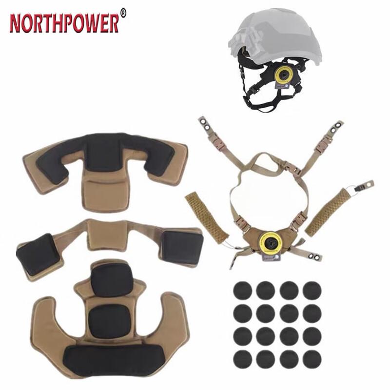 JIANGJUN Tactical Helmet Liner Suspension System for M88 1