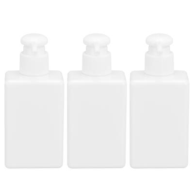 3PCS 150ml Pump Bottle Plastic Empty Soap Dispenser Liquid Container for Shampoo Body Wash Lotion