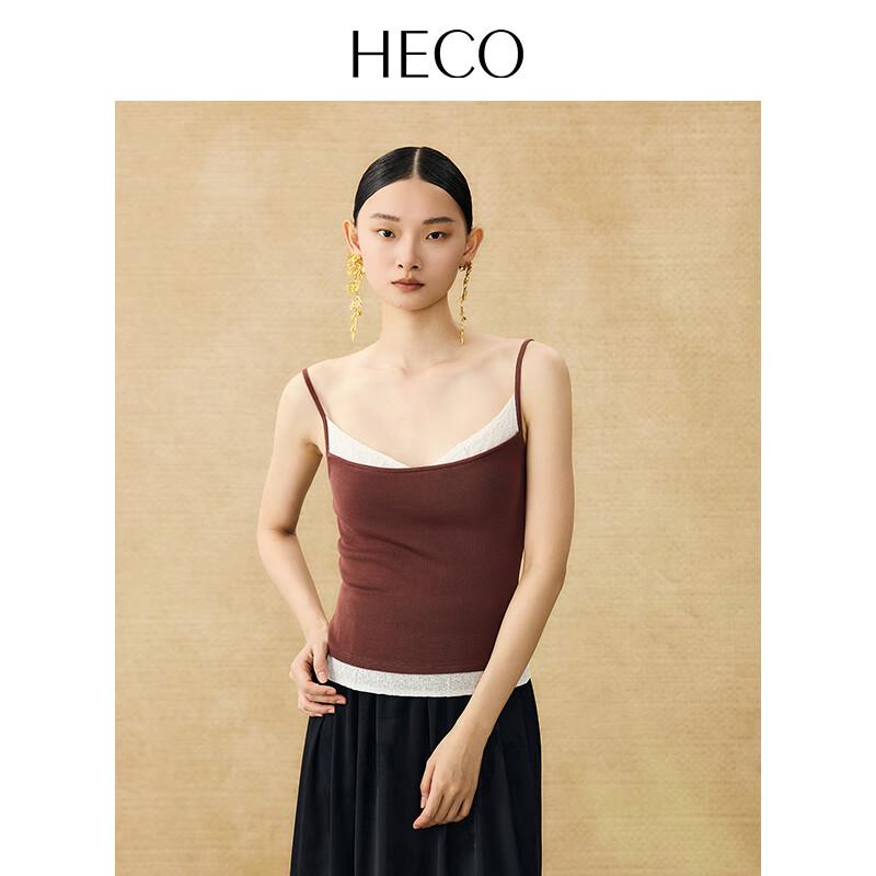 Heco Женский новый камисоль-жилет в китайском стиле с кружевной отделкой M