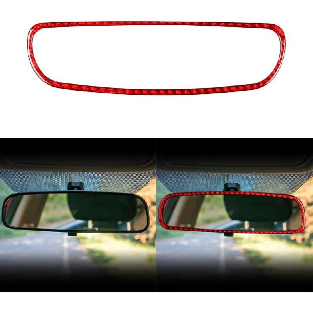 Real Premium Soft Carbon Fiber Interior Accessories Sticker Compatible with Chrysler 300 300C 2005 2006 2007 Car co 2006 Pilot Side Glove Box Storage