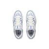 New LiNing Yuebai Qingying Anti Slip Wear Resistant Low Top Casual Shoes Unisex White Blue AGCS427-15