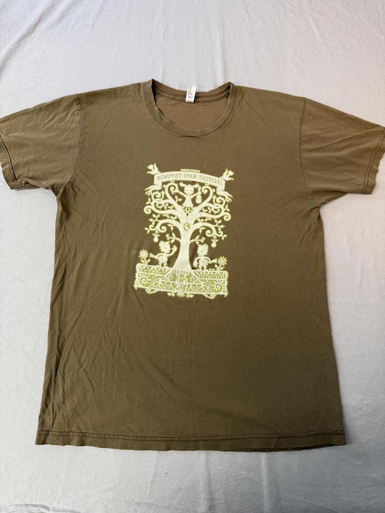Футболка Newport Folk Festival 2007 Art Tee - L Унисекс S