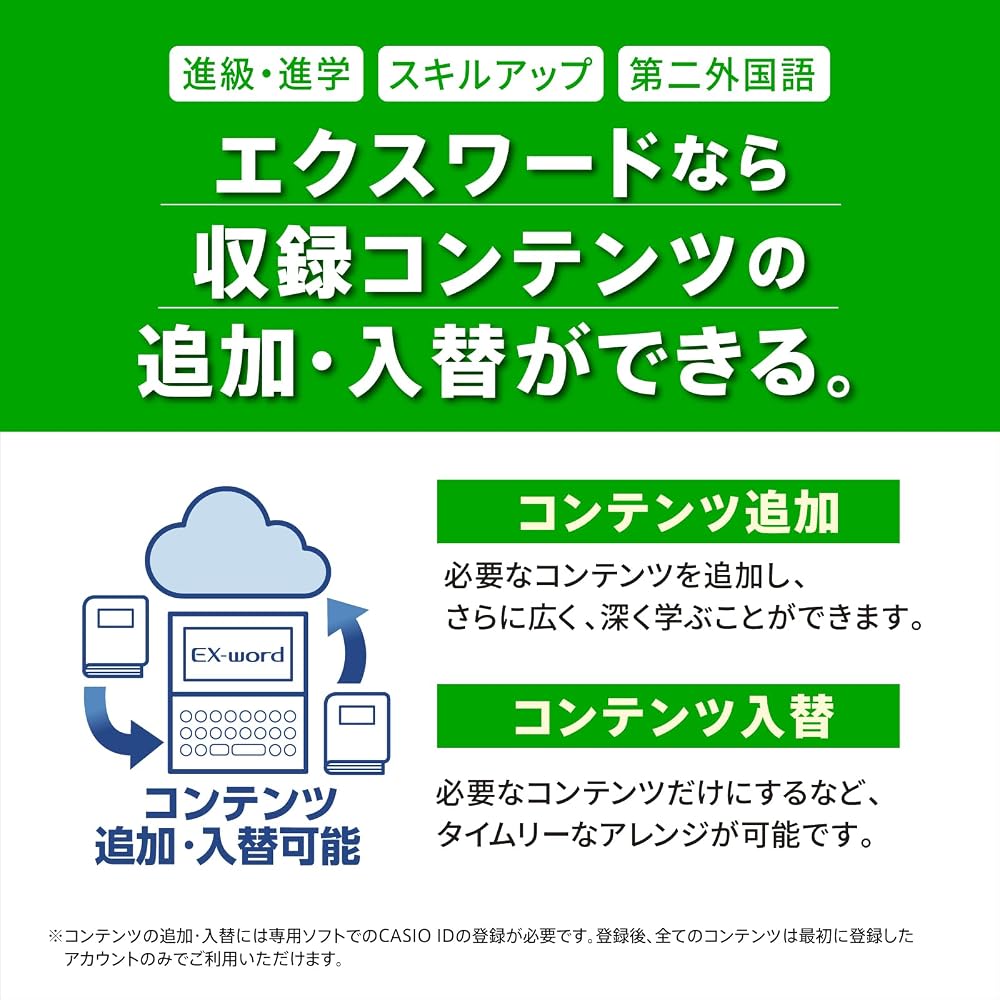 [Amazon.co.jp Exclusive] Casio Electronic Dictionary for High School Students, Ex-word XD-SA4200BK, 155 Contents, Black, XD-SAN42BK Special Set (with 