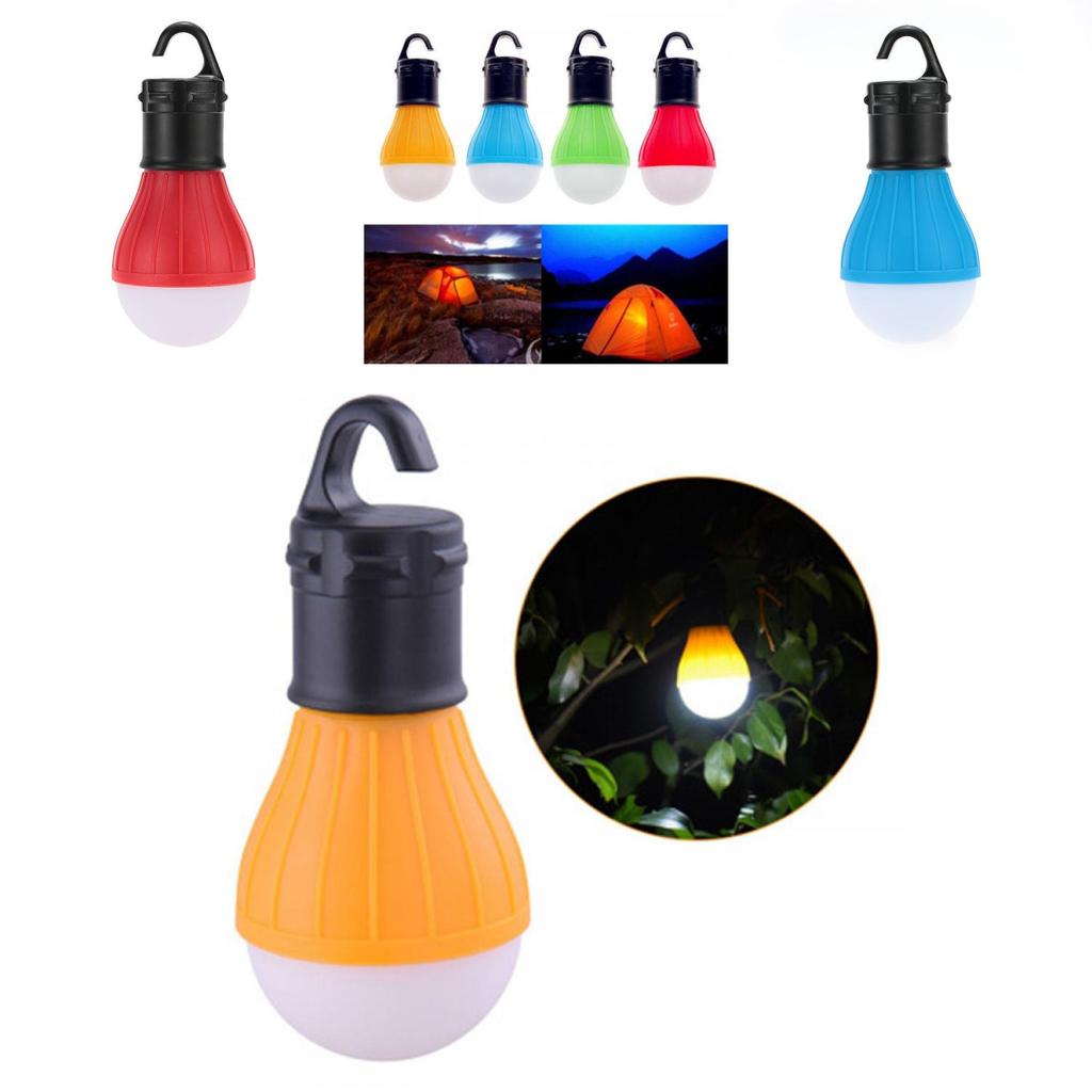 Outdoor Portable Hanging Led Camping Tent Light Bulb With Vibrant Color Options**