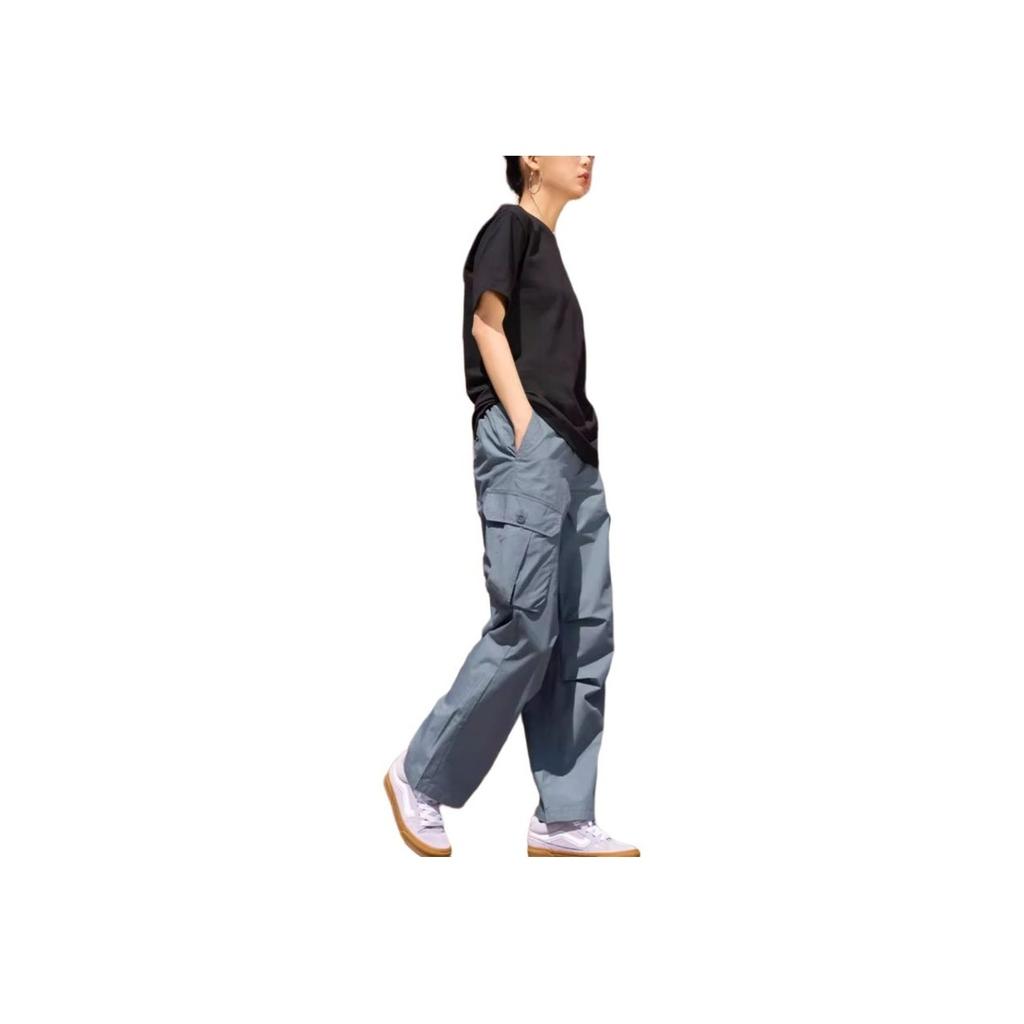 Vans SS25 Fashion Comfortable Versatile Skin-Friendly Cargo Pants Women Pants Gray Blue VN000NMWRV2