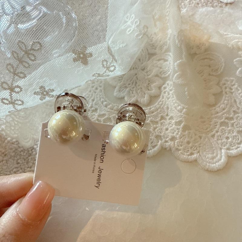 

Элегантный набор заколок для волос из акрилового жемчуга, игривый зажим для челки для женщин, премиальные заколки-крабы для волос с жемчужными акцентами, аксессуары для волос