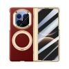 Applicable To Huawei Matex1 Mobile Phone Case and Film Integrated Electroplating X1 Collector's Edition Magnetic Suction Male Hinge Anti-drop Case