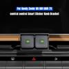Car Smart Sticker Bracket for Geely Zeekr 8X 001 009 7X Lively Stickers Rotary Knob Snap-on Mount Holder Interior Modification