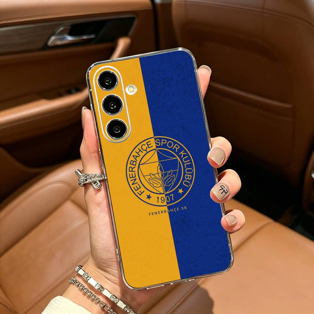 1907-Turkey F-Fenerbahce Clear Soft Silicone Phone Case for Samsung Galaxy A71, A70, A52, A51, A40, A30 Samsung a10