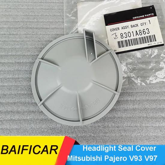 New  Headlight Lamp Bulb Socket Dust Seal Cover Back Cap 8301A863 For Mitsubishi Pajero V93 V97 1 Piece