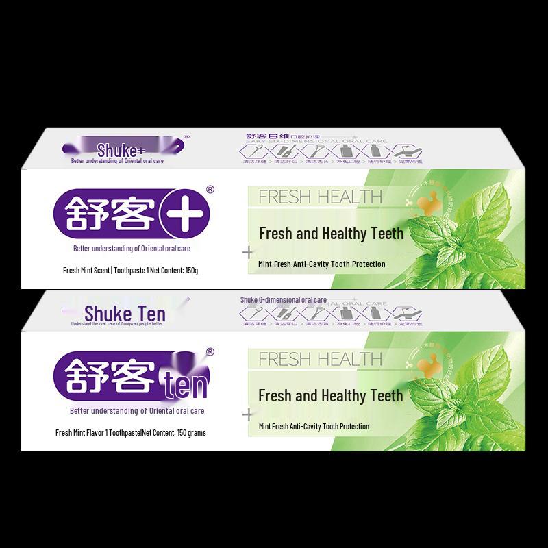 Saky Fresh Mint Toothpaste 150g (2-Pack)