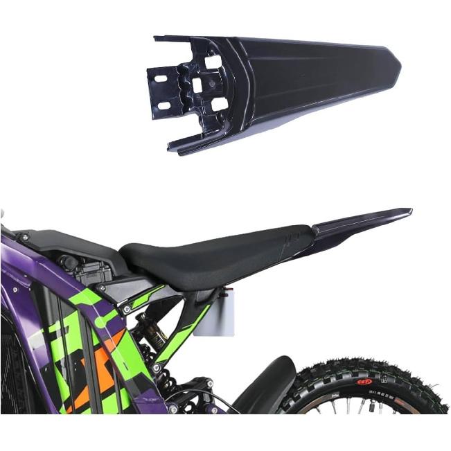 Protetor de Cauda para Para-lama Traseiro para Surron Light Bee X S e Segway X160 X260, Protetor de Lama para Moto de Terra, Para-lama Traseiro Curto Peças e Acessórios Sur-Ron, Preto, Não