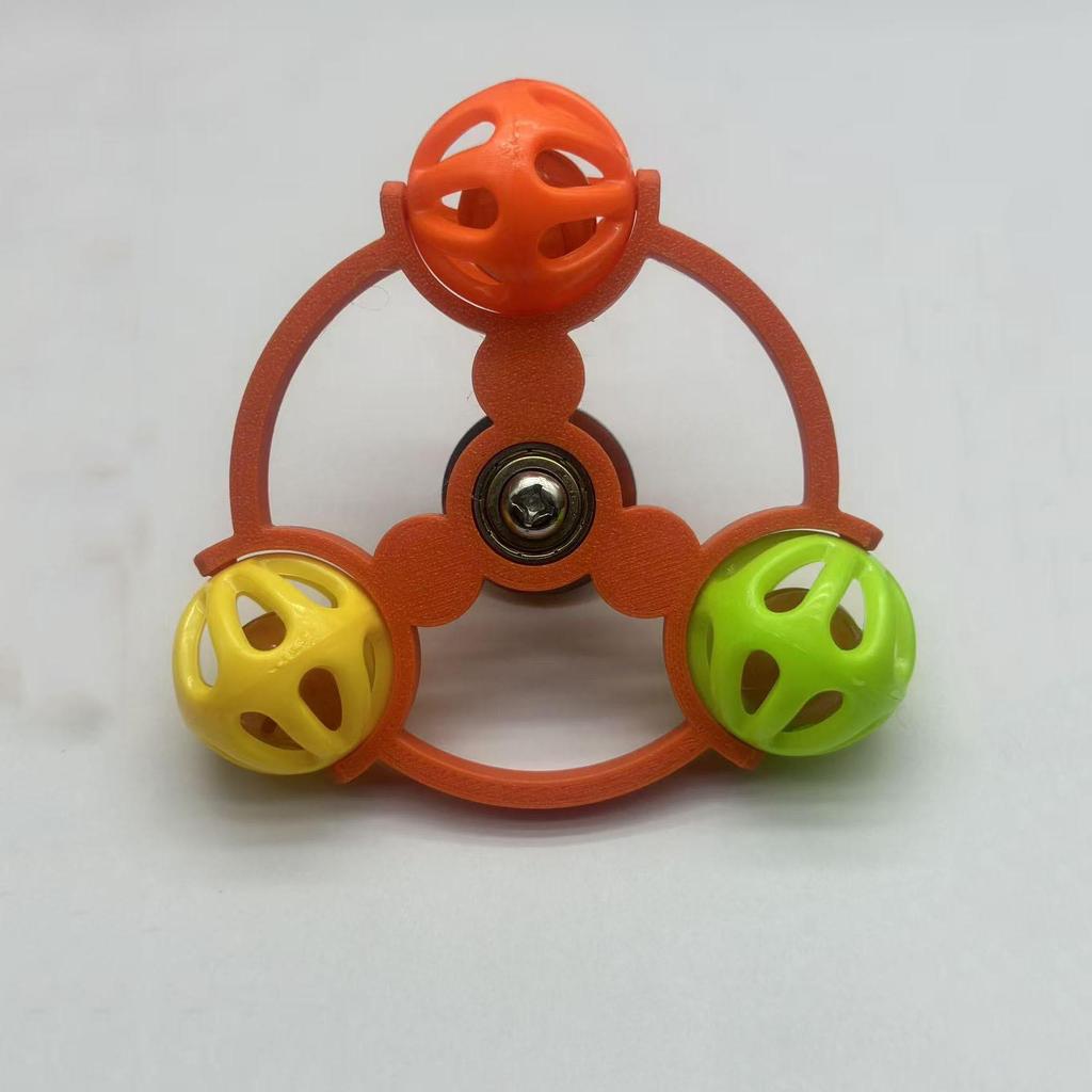 Parrot Windmill Bell Toy: Educational, Anti-Stress, Tiger Skin & Peony Birdcage Ornament