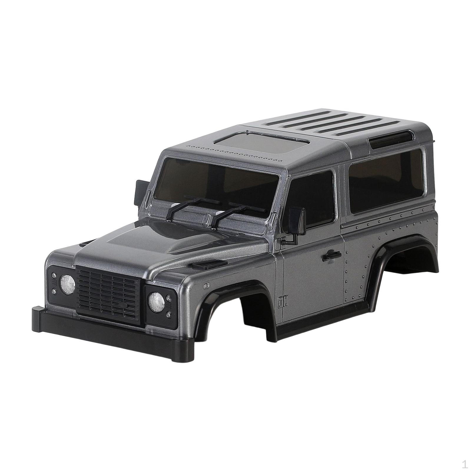 

1/24 Радиоуправляемый гусеничный автомобиль с колесной базой 144 мм, корпус из ПК, игрушка для хобби, заменяет окрашенную часть оранжевый