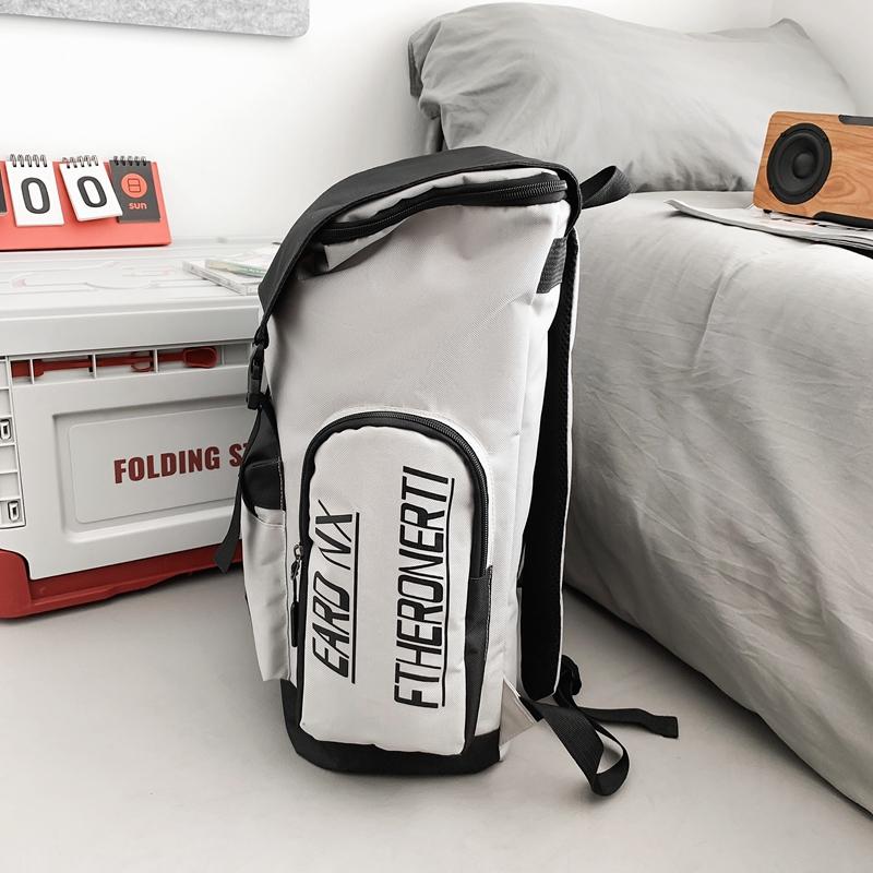 New Shoulder Bag Male Ins Tide Casual Large Capacity School Bag College Students High School Students Travel Backpack